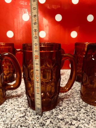 Juego de 6 Jarritas Vintage.