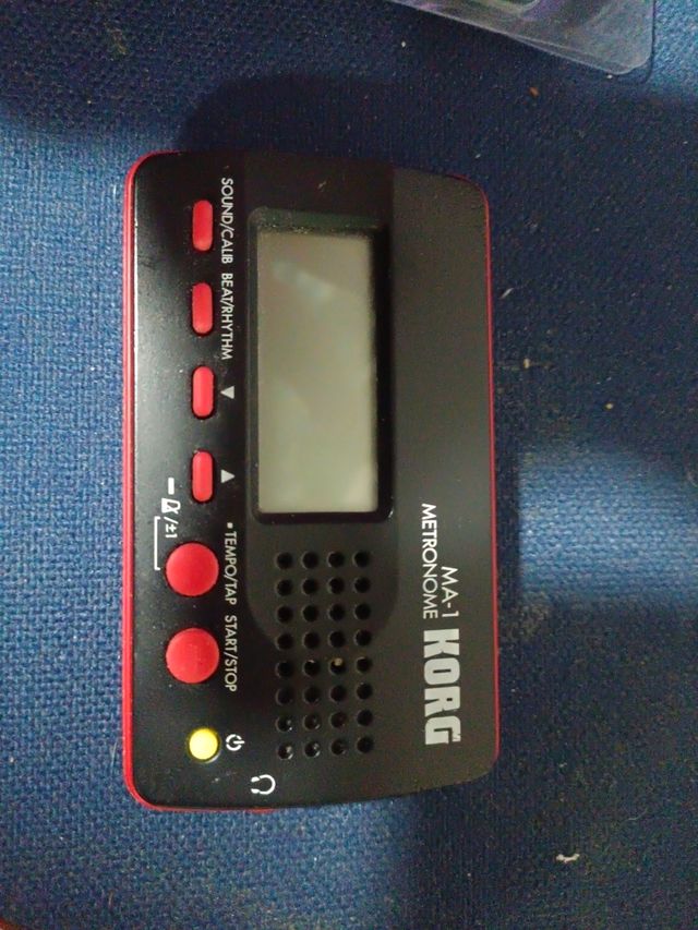 Afinador metrometro guitarra