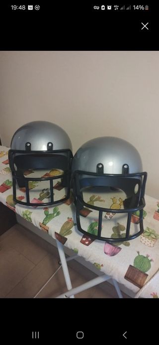 Cascos carnaval rugby fútbol americano