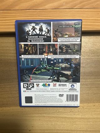 TMNT: Tartarughe Ninja PS2 CIB PAL ITA