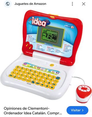 Ordenador infantil idea Clementoni 3-7 años