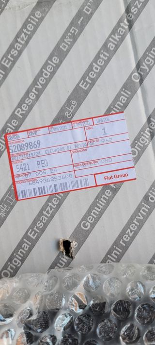 Elevalunas derecho Abarth 595