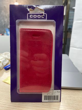 Funda iphone 5. Tipo libro