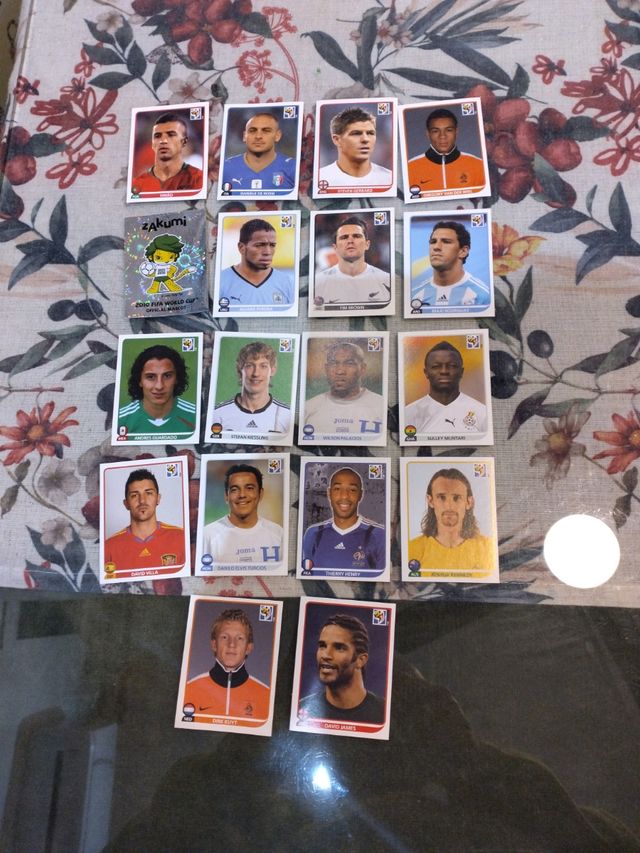 Lote cromos Panini