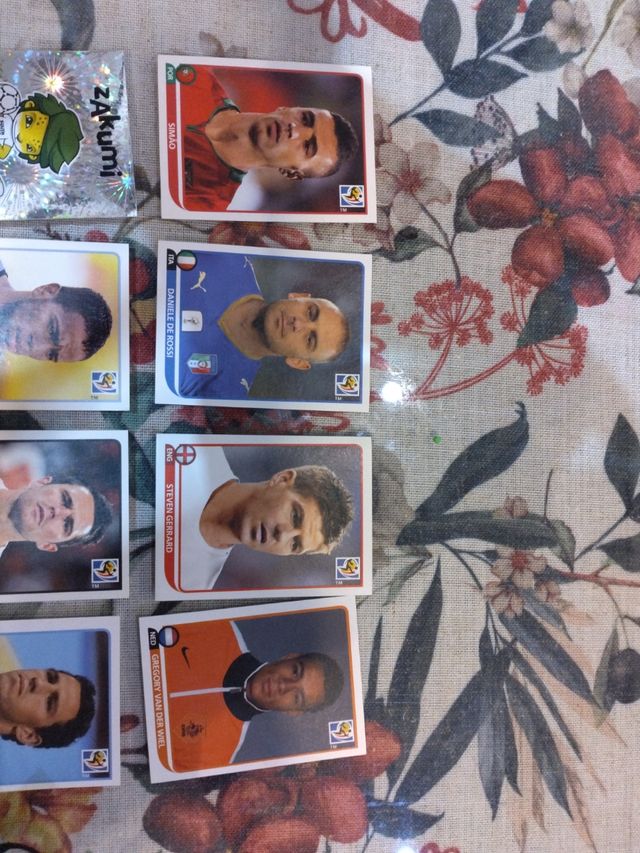 Lote cromos Panini