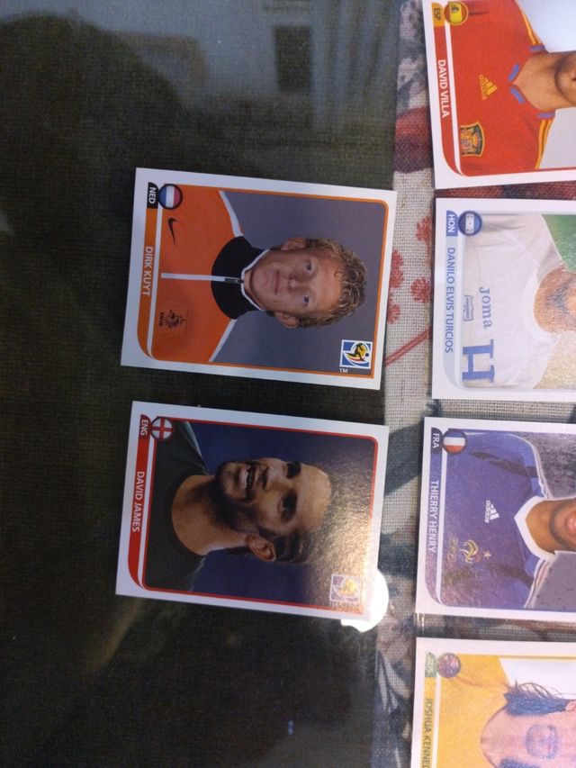 Lote cromos Panini