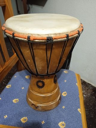 Djembe, tambor africano tradicional