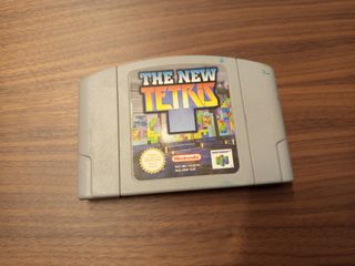 Vecchio gioco per Nintendo 64 The New Tetris