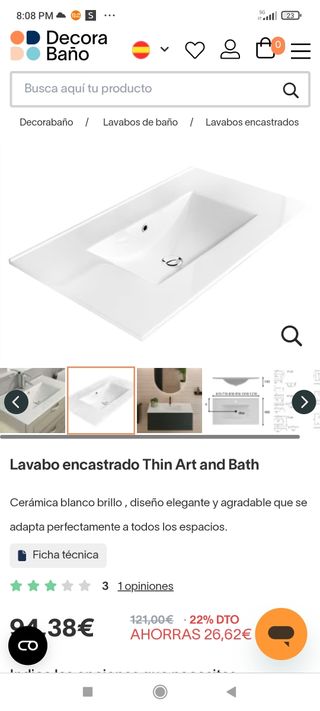 Lavabo baño