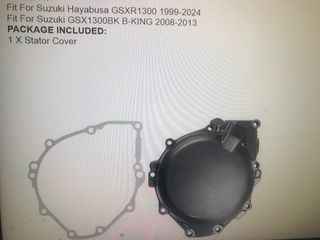 tapa de alternador y junta nueva suzuki hayabusa g