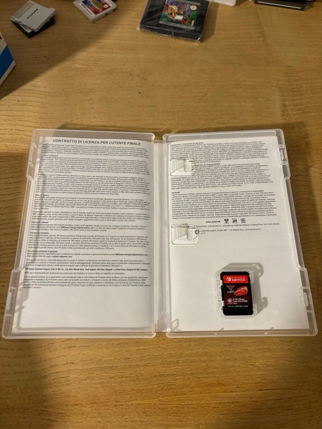 Cars 3 per nintendo switch