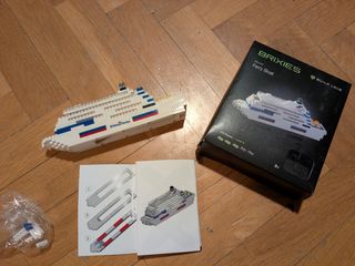 Mini lego Brixies Ferry Boat