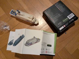 Mini lego Brixies Ferry Boat