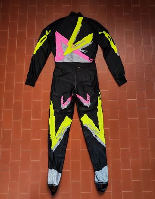 Sportful tuta sci di fondo taglia S nero fucsia 