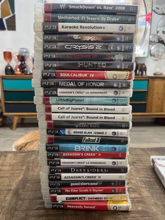 49 juegos ps3 completos pal esp