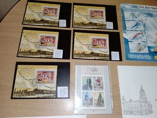 Lote.Colección sellos conmemorativos