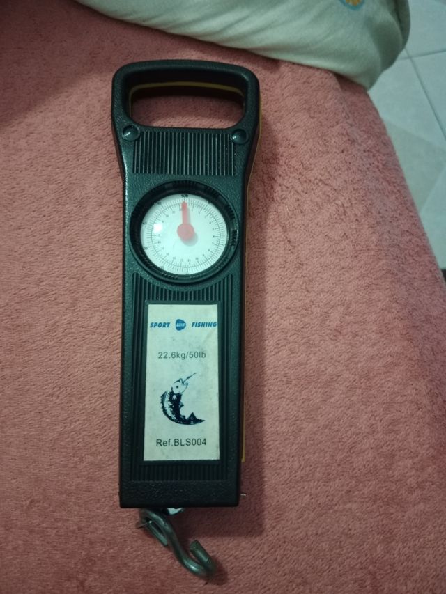 Bilancia da pesca. Per 22 chili. Non lavoro gls
