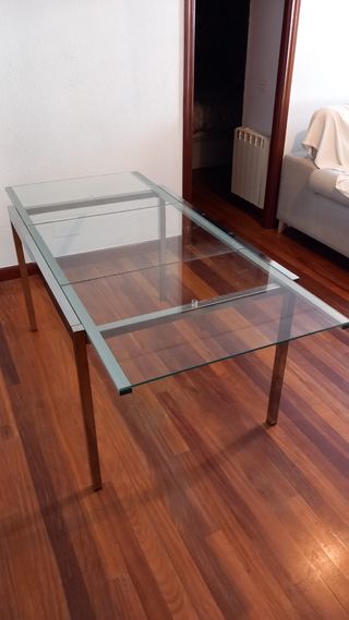 Mesa salón cristal