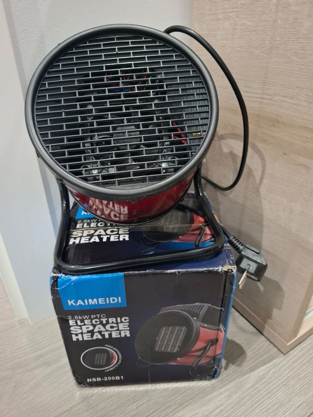 Calentador electrico portatil.