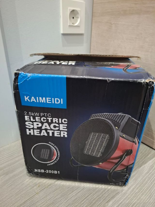 Calentador electrico portatil.