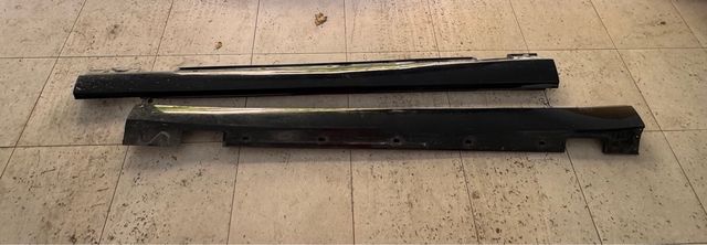 Pára-choques dianteiro e traseiro originais e almofadas de calcanhar