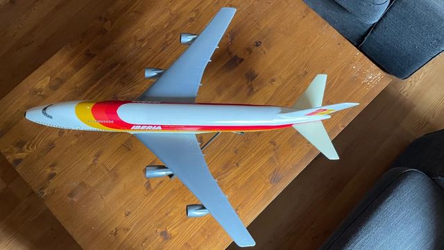 Avión Iberia B-747 Jumbo