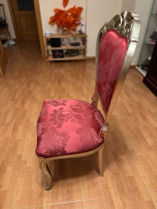 Silla estilo Barroco