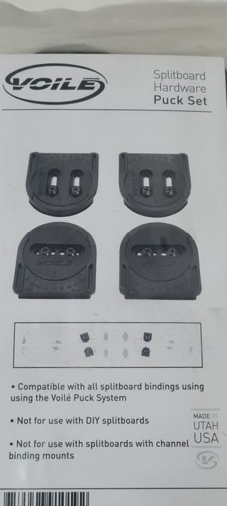 Pucks planos splitboard voile