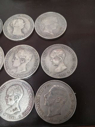 Lote de monedas españolas