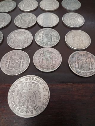 Lote de monedas españolas