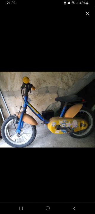 Bicicleta niño-a