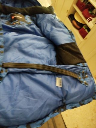 chaquetón para la nieve.