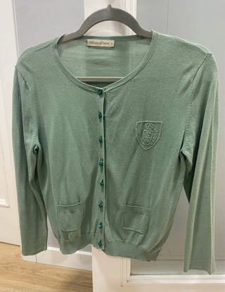 Chaqueta verde agua Purificación Garcia