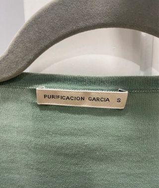 Chaqueta verde agua Purificación Garcia