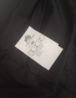 Chaquetón Plumas sin mangas 