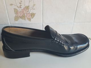 Zapatos mocasines Unanue talla 44 color negro