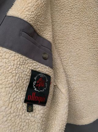 Cazadora hombre forrada borreguito