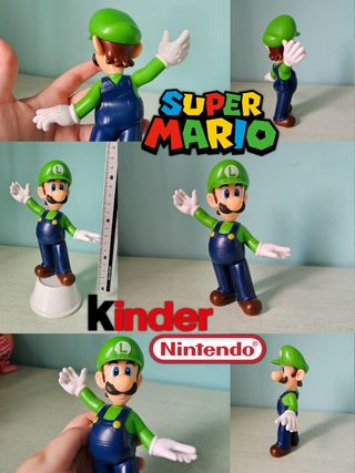 Luigi Super Mario Nintendo uovo di Pasqua Kinder