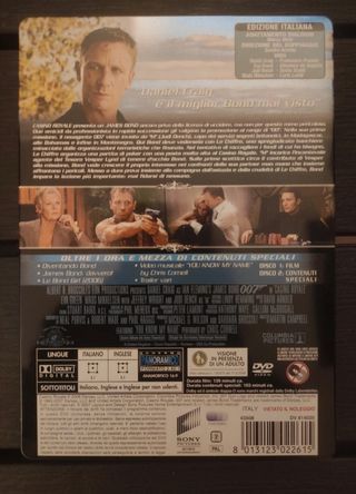 Dvd cofanetto metallico 007 Casino Royal