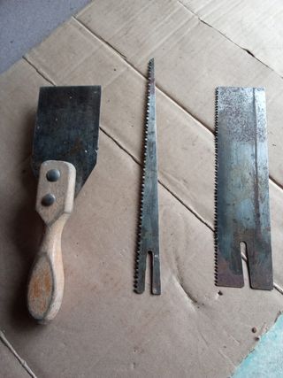 Serrucho y espátula todo en 1