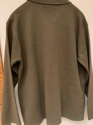 Chaqueta o cardigan lana hombre