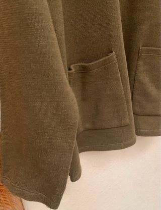 Chaqueta o cardigan lana hombre