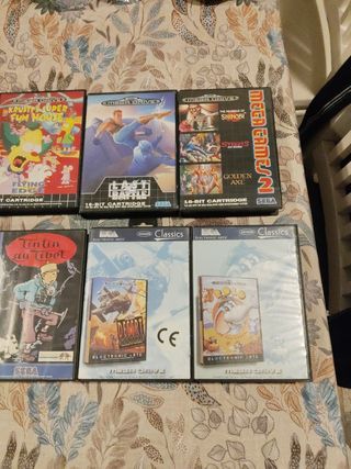 Pack megadrive