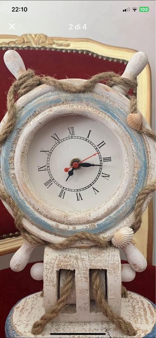 Orologio da tavolo marinaro