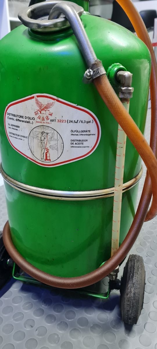 Dispensador bomba aceite valvolina