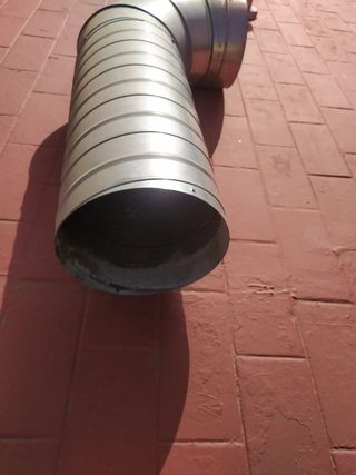 Tubo salida gases industrial