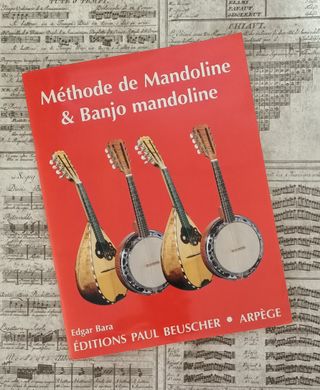 NUEVO Método de Mandolina y Banjo en francés