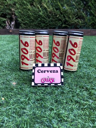 Etiquetas de comida personalizadas de Grease