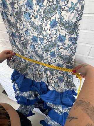 Falda flamenca talla 42