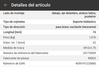 Silentblock brazo transversal delantero